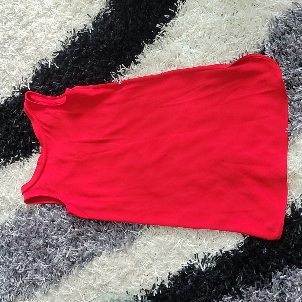 MANGO red dress